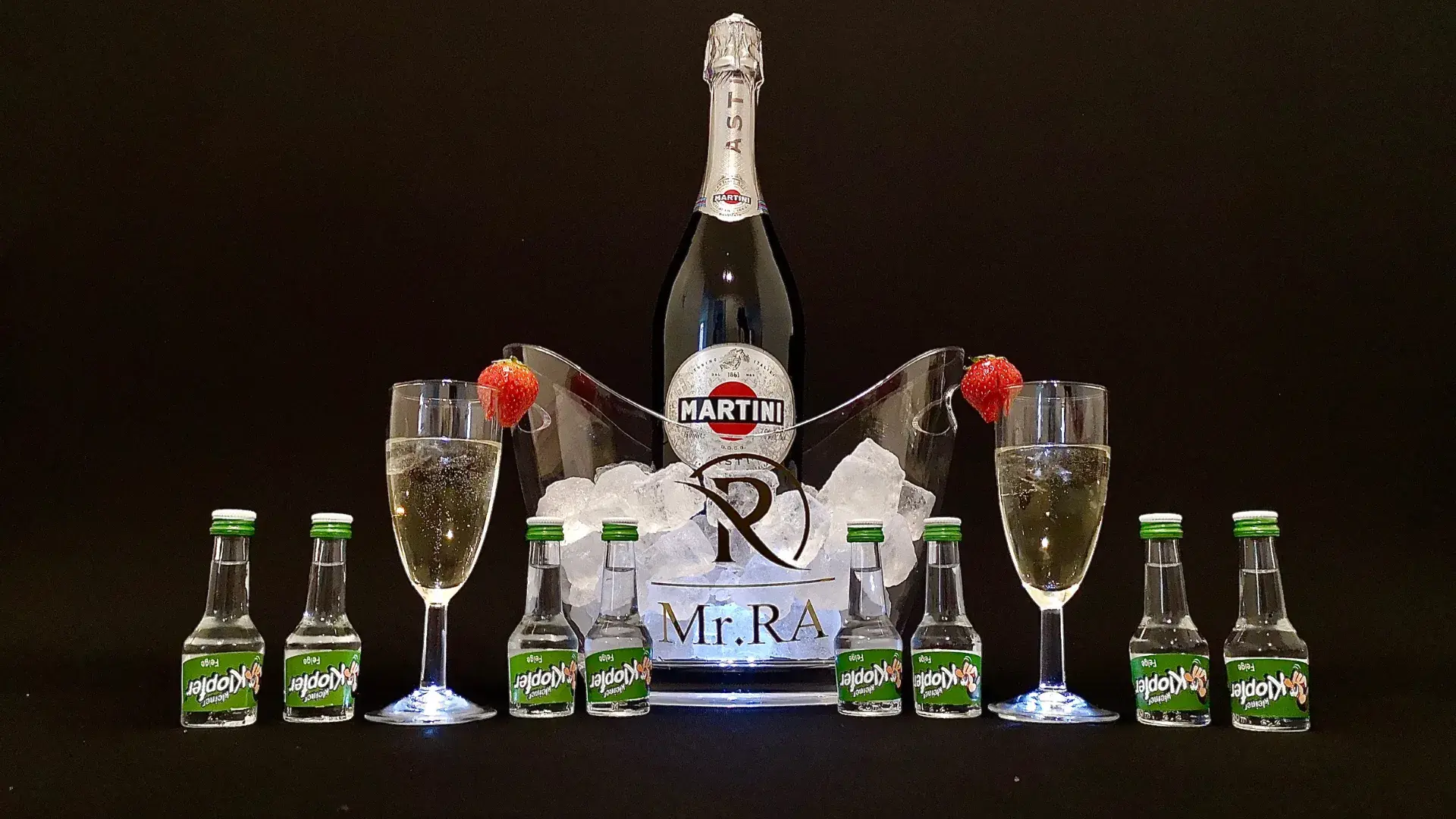 Martini Asti mit Klopfer - Getränkepaket