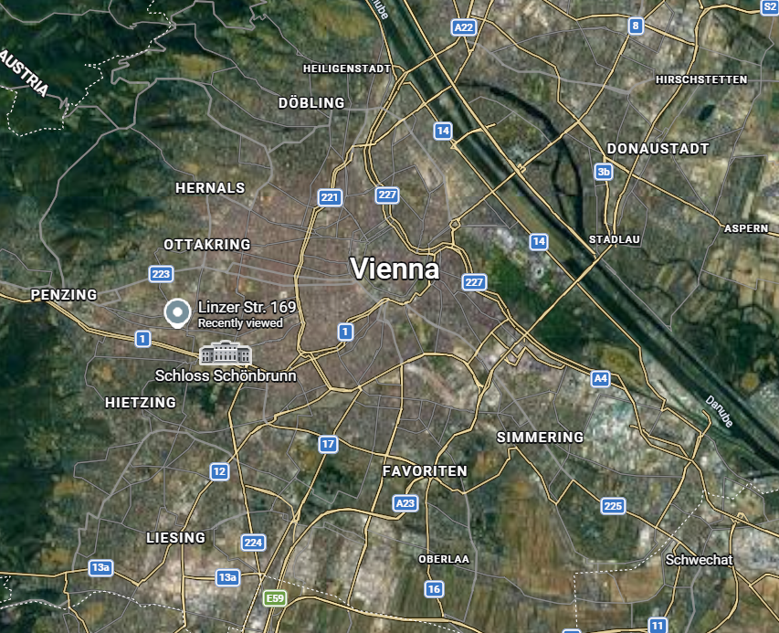 Limousine mieten Wien – Stadtansicht Wien